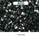 The Silver Bottom Rhinestones 5MM-600g in wholesale bag （free shipping）