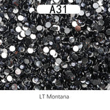 The Silver Bottom Rhinestones 5MM-600g in wholesale bag （free shipping）