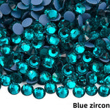 rainbow color glass rhinestone 1440PCS