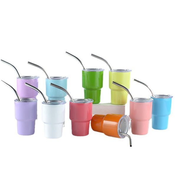 Mini simple stainless steel insulated cup