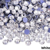 rainbow color glass rhinestone 1440PCS