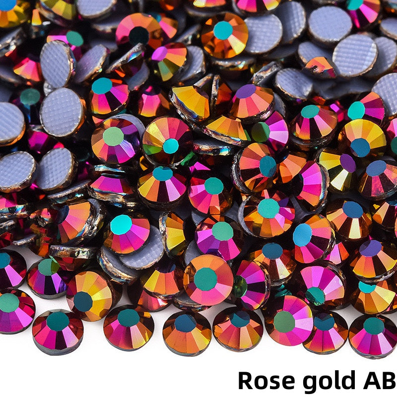 rainbow color glass rhinestone 1440PCS