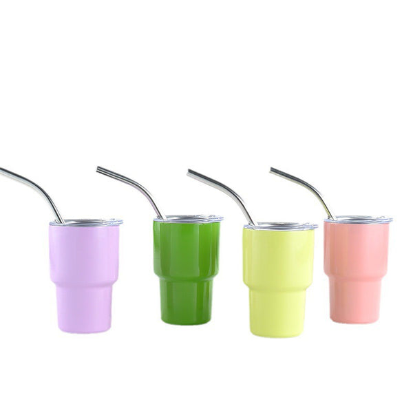 Mini simple stainless steel insulated cup