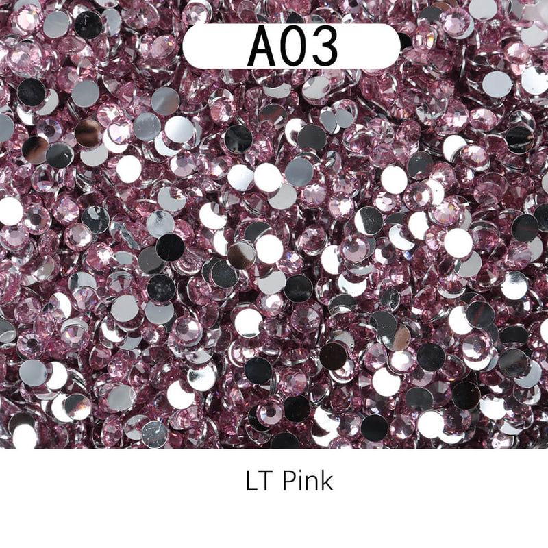 The Silver Bottom Rhinestones 3MM-600g in wholesale bag （free shipping）