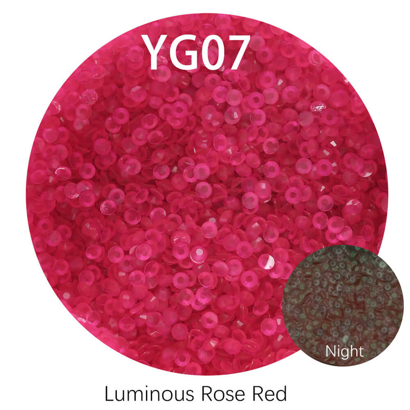 The Luminous Rhinestones 5MM-600g in wholesale bag （free shipping）