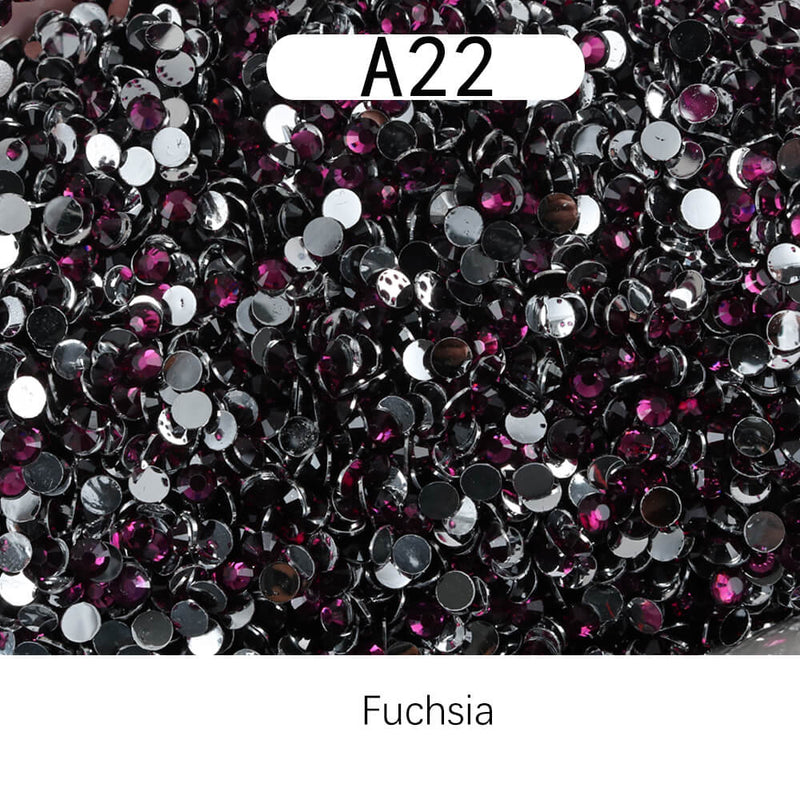 The Silver Bottom Rhinestones 3MM-600g in wholesale bag （free shipping）