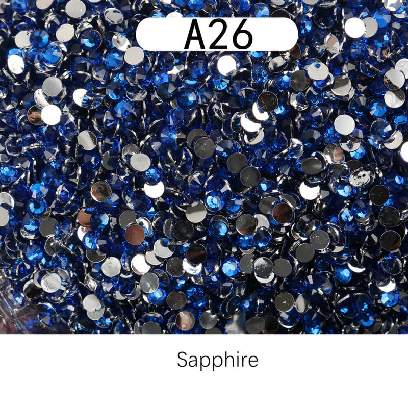 The Silver Bottom Rhinestones 3MM-600g in wholesale bag （free shipping）