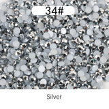 The Jelly AB Rhinestones 4MM-600g in wholesale bag （free shipping）