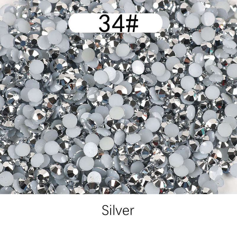 The Jelly AB Rhinestones 4MM-600g in wholesale bag （free shipping）