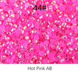 The Jelly AB Rhinestone in Bear Bottle 5MM-10000pcs-200g （free shipping）