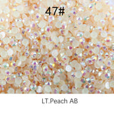 The Jelly AB Rhinestone in Bear Bottle 3MM-35000pcs-200g （free shipping）