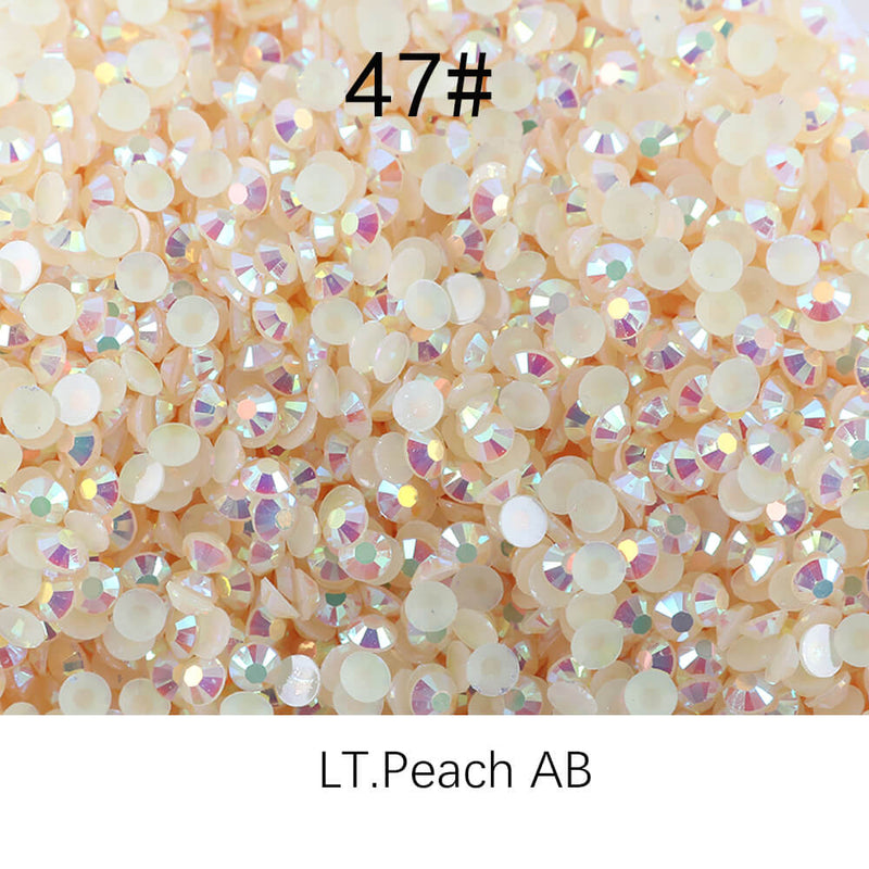 The Jelly AB Rhinestone in Bear Bottle 3MM-35000pcs-200g （free shipping）