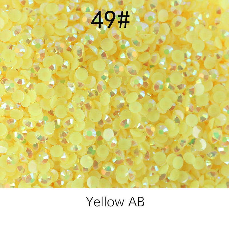 The Jelly AB Rhinestone in Bear Bottle 5MM-10000pcs-200g （free shipping）