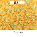 The Jelly AB Rhinestone in Bear Bottle 5MM-10000pcs-200g （free shipping）