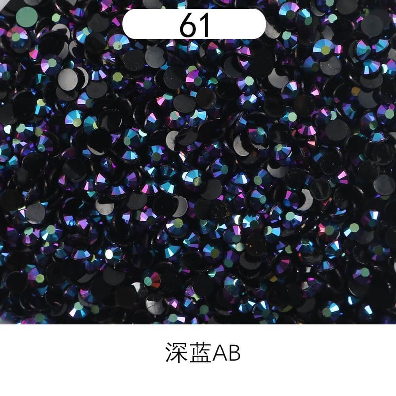 The Jelly AB Rhinestones 3MM-600g in wholesale bag （free shipping）