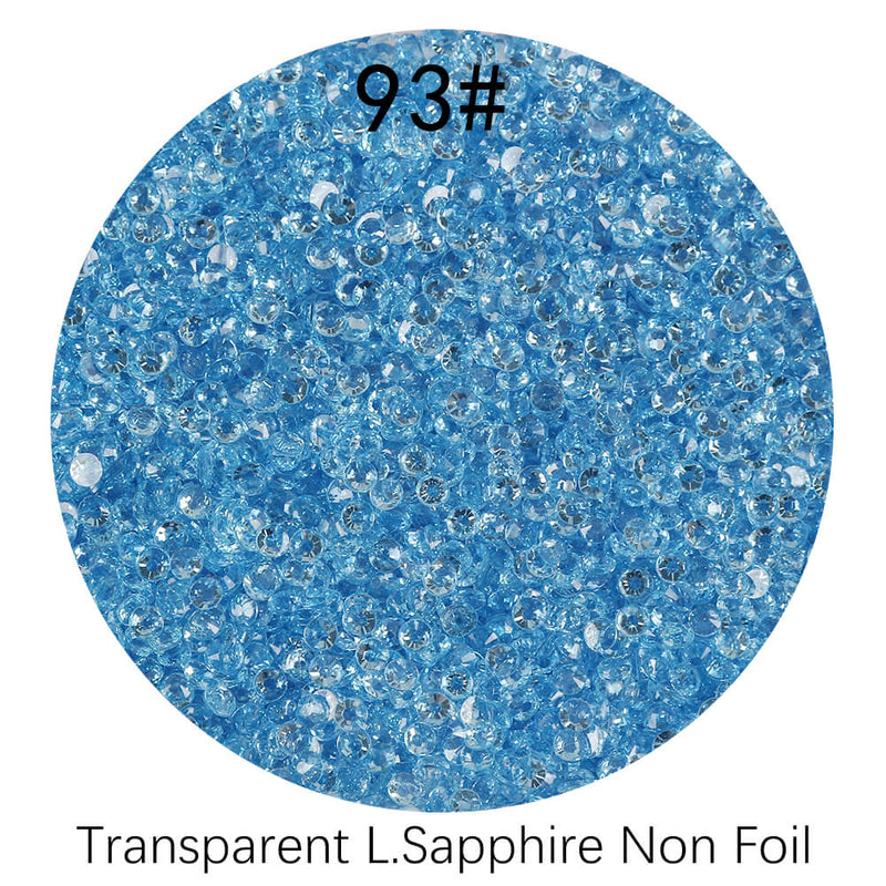 The Transperant Rhinestones 3MM-600g in wholesale bag （free shipping）