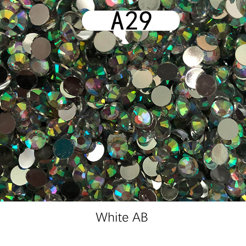 The Silver Bottom Rhinestones AB 2MM-10000PCS-20g  (free shipping)