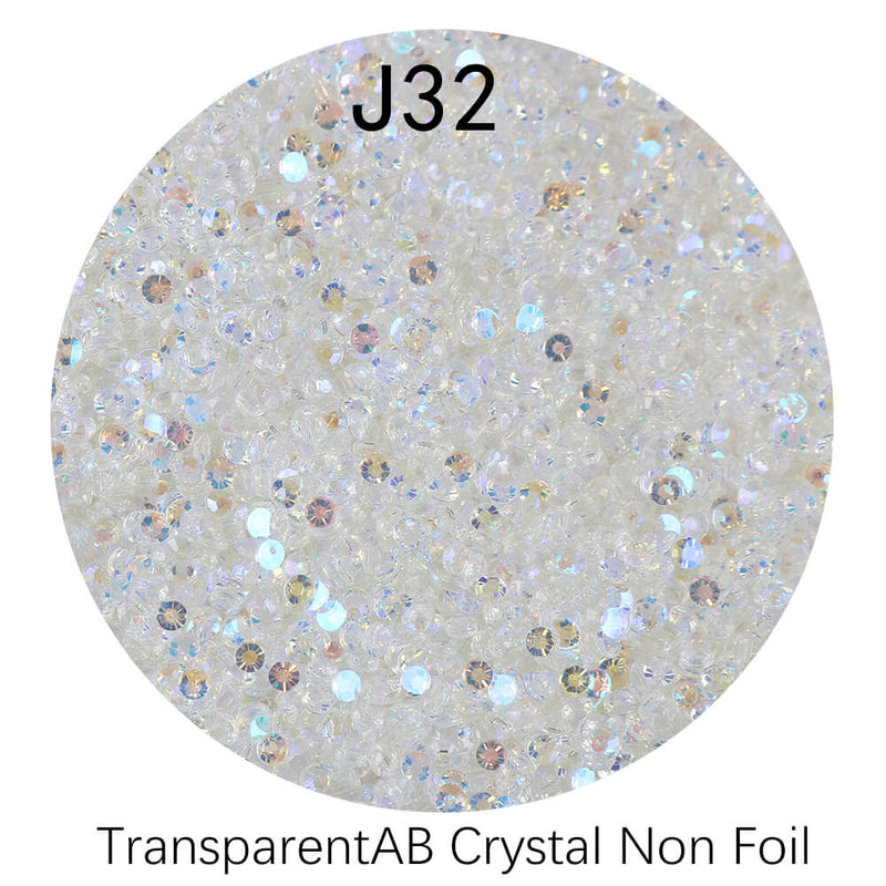 The Aurora Rhinestones 3MM-600g in wholesale bag （free shipping）