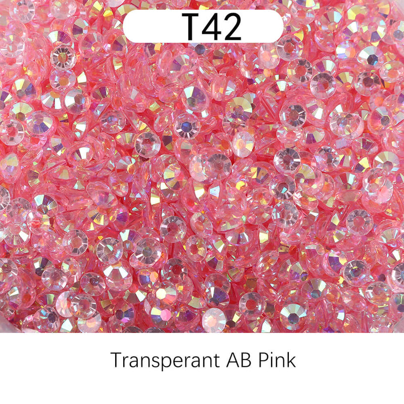 The Transperant Rhinestones AB 3MM- 50g  (free shipping)