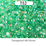 The Transperant Rhinestones AB 6MM-50g  (free shipping)