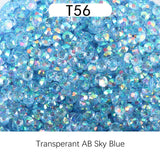 The Transperant Rhinestones AB 2MM-100000PCS-170g  (free shipping)