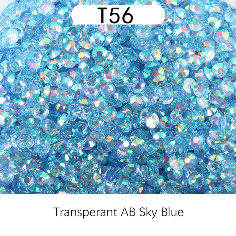 The Transperant Rhinestones AB 3MM- 50g  (free shipping)