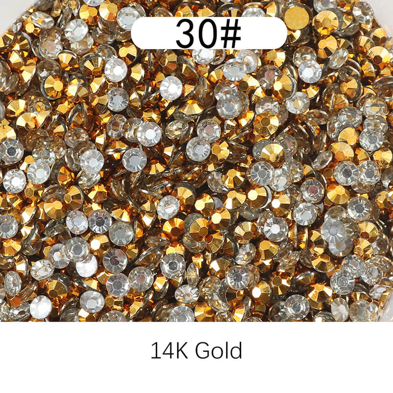 The Silver Bottom Rhinestones AB 5MM-600g in wholesale bag （free shipping）