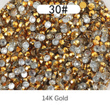 The Silver Bottom Rhinestones AB 6MM- 50g  (free shipping)