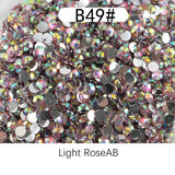 The Silver Bottom Rhinestones AB 5MM-600g in wholesale bag （free shipping）