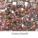 The Silver Bottom Rhinestones AB 6MM- 50g  (free shipping)