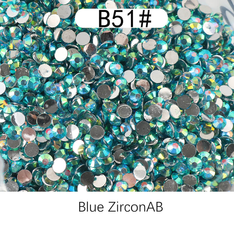 The Silver Bottom Rhinestones AB 2MM-10000PCS-20g  (free shipping)