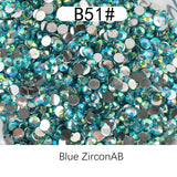 The Silver Bottom Rhinestones AB 3MM- 50g   (free shipping)