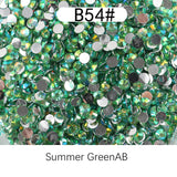 The Silver Bottom Rhinestones AB 5MM-600g in wholesale bag （free shipping）