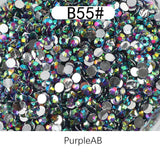 The Silver Bottom Rhinestones AB 6MM- 50g  (free shipping)