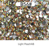 The Silver Bottom Rhinestones AB 6MM- 50g  (free shipping)