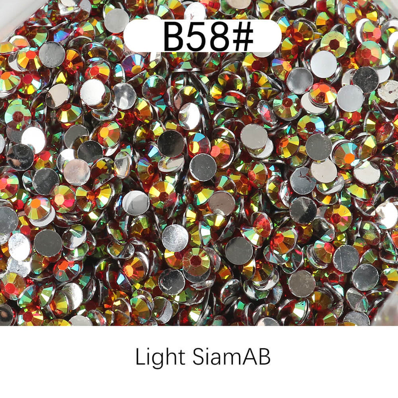 The Silver Bottom Rhinestones AB 2MM-10000PCS-20g  (free shipping)