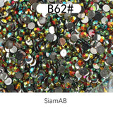 The Silver Bottom Rhinestones AB 6MM- 50g  (free shipping)