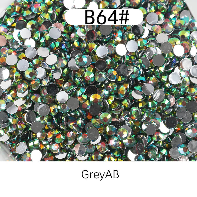 The Silver Bottom Rhinestones AB 3MM- 50g   (free shipping)