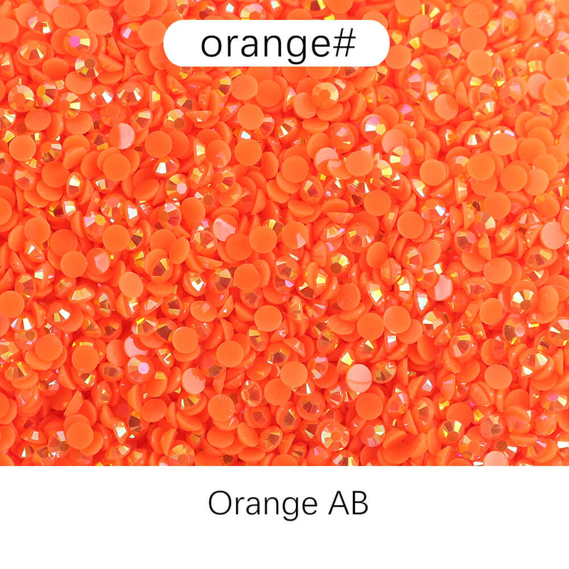 The Jelly AB Rhinestones 4MM-600g in wholesale bag （free shipping）