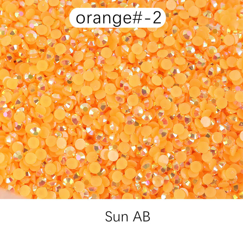 The Jelly AB Rhinestone in Bear Bottle 5MM-10000pcs-200g （free shipping）